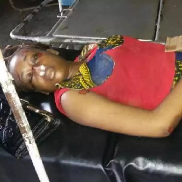 Nigeria Army Vehicle Hits Two Female UNIBEN Students, Killed One And Puts The Other In Critical Conditions [See Photo]